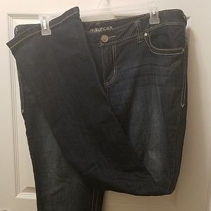 Dark Wash Boot Cut Jeans